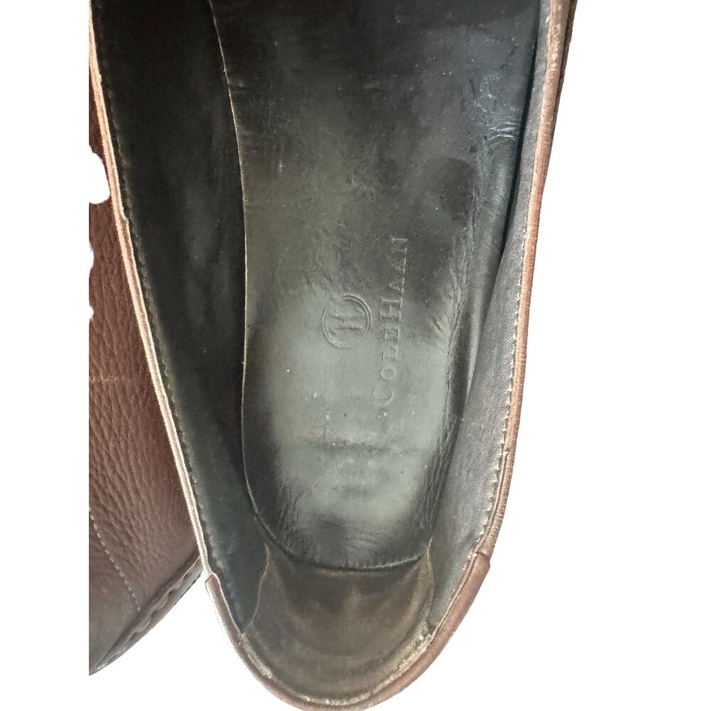 Brown Cole Haan driving moccasin men sz 13